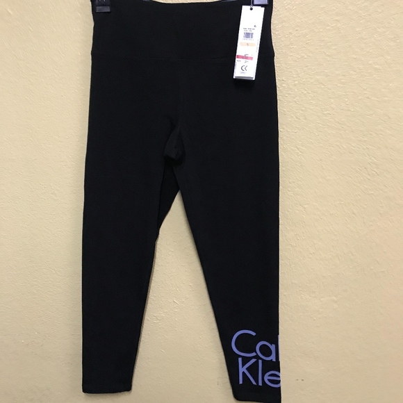 Womens Calvin Klein Performance Leggings Capri - Picture 1 of 5
